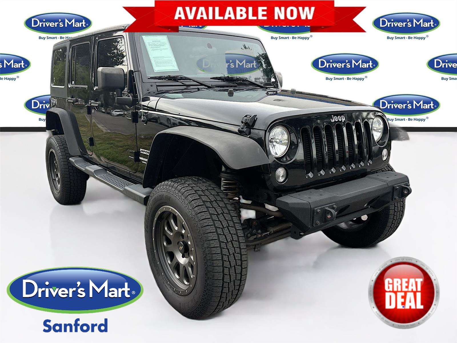 2016 Jeep Wrangler Unlimited Sport