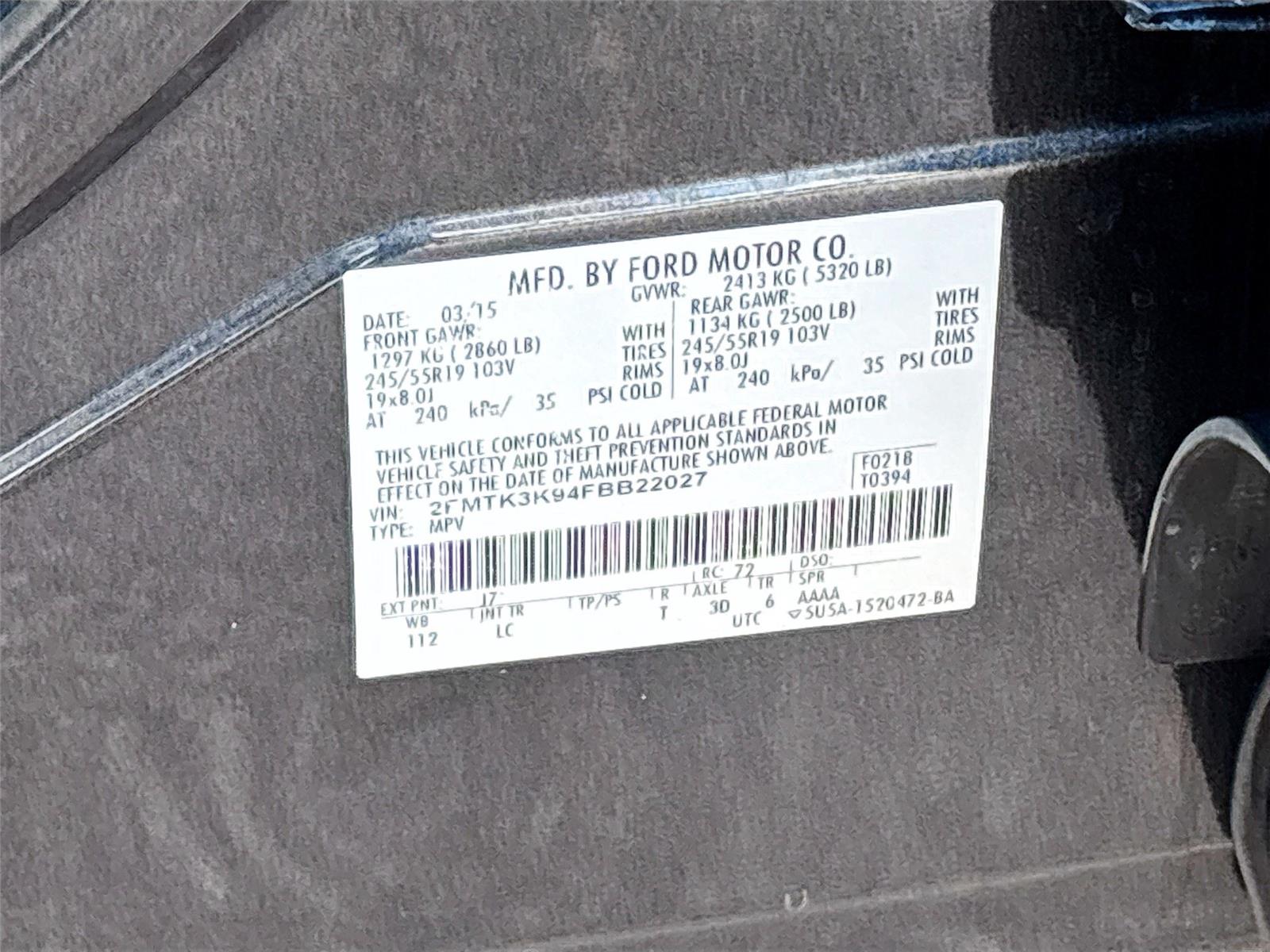 2015 Ford Edge Titanium