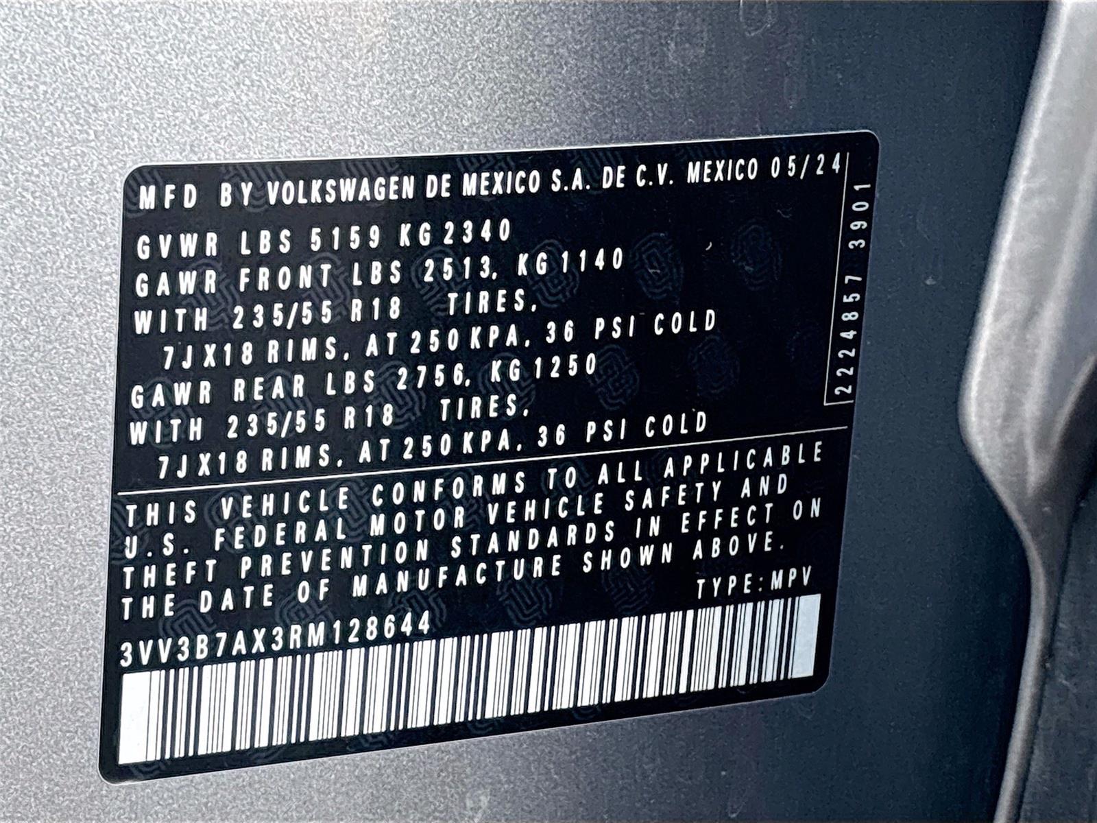 2024 Volkswagen Tiguan SE