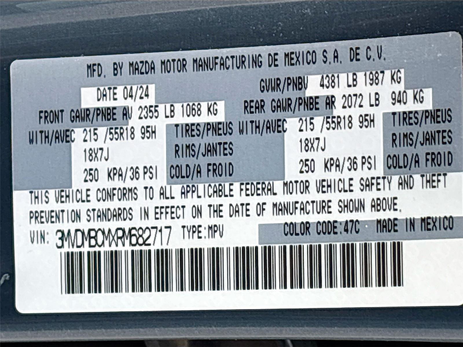 2024 Mazda CX-30 2.5 S Carbon Edition