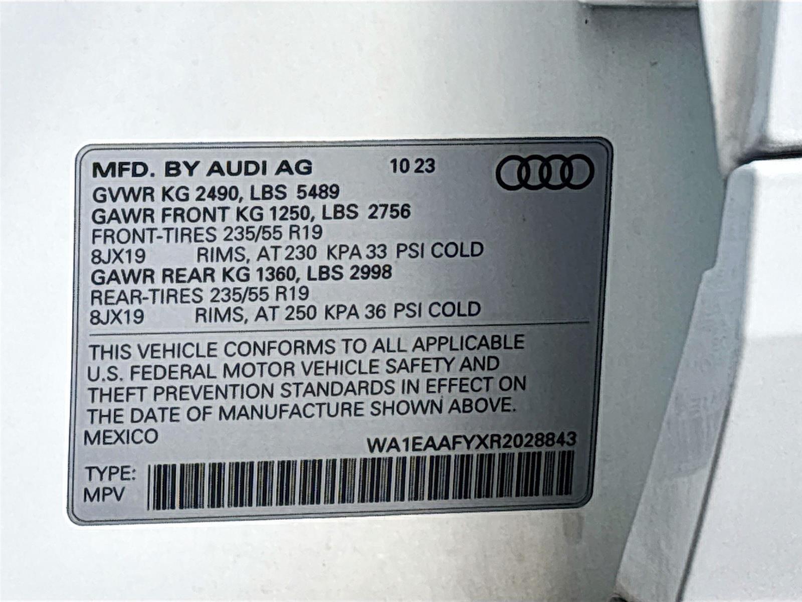 2024 Audi Q5 S line Premium Plus