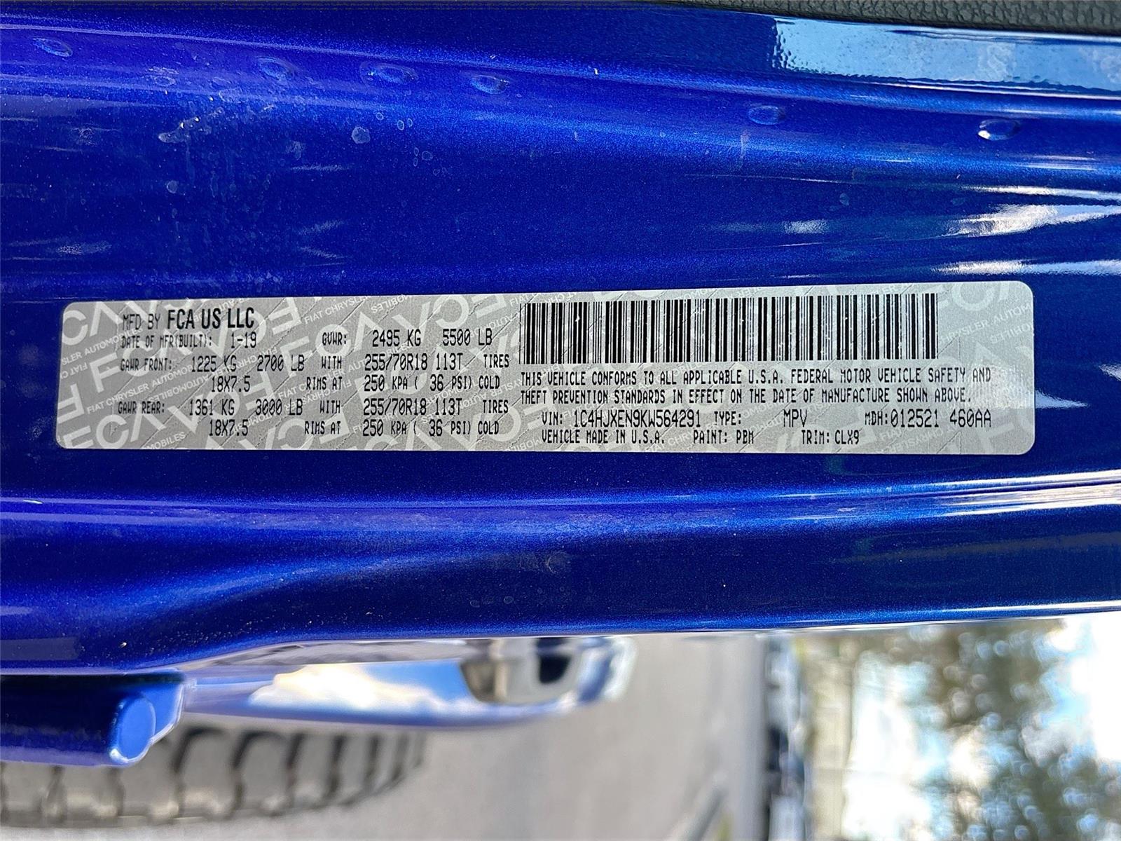 2019 Jeep Wrangler Unlimited Sahara