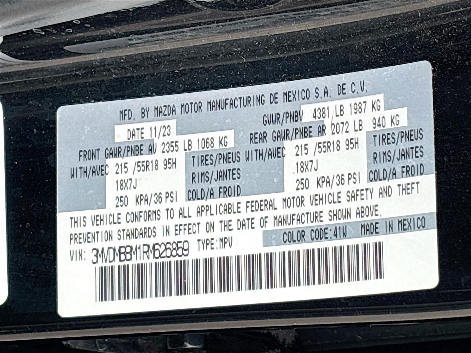 2024 Mazda CX-30 2.5 S Select Sport