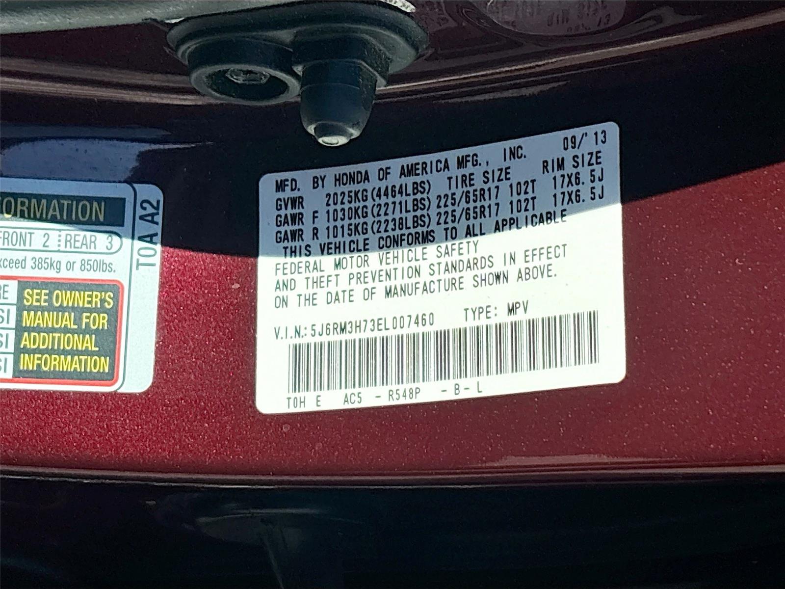 2014 Honda CR-V EX-L