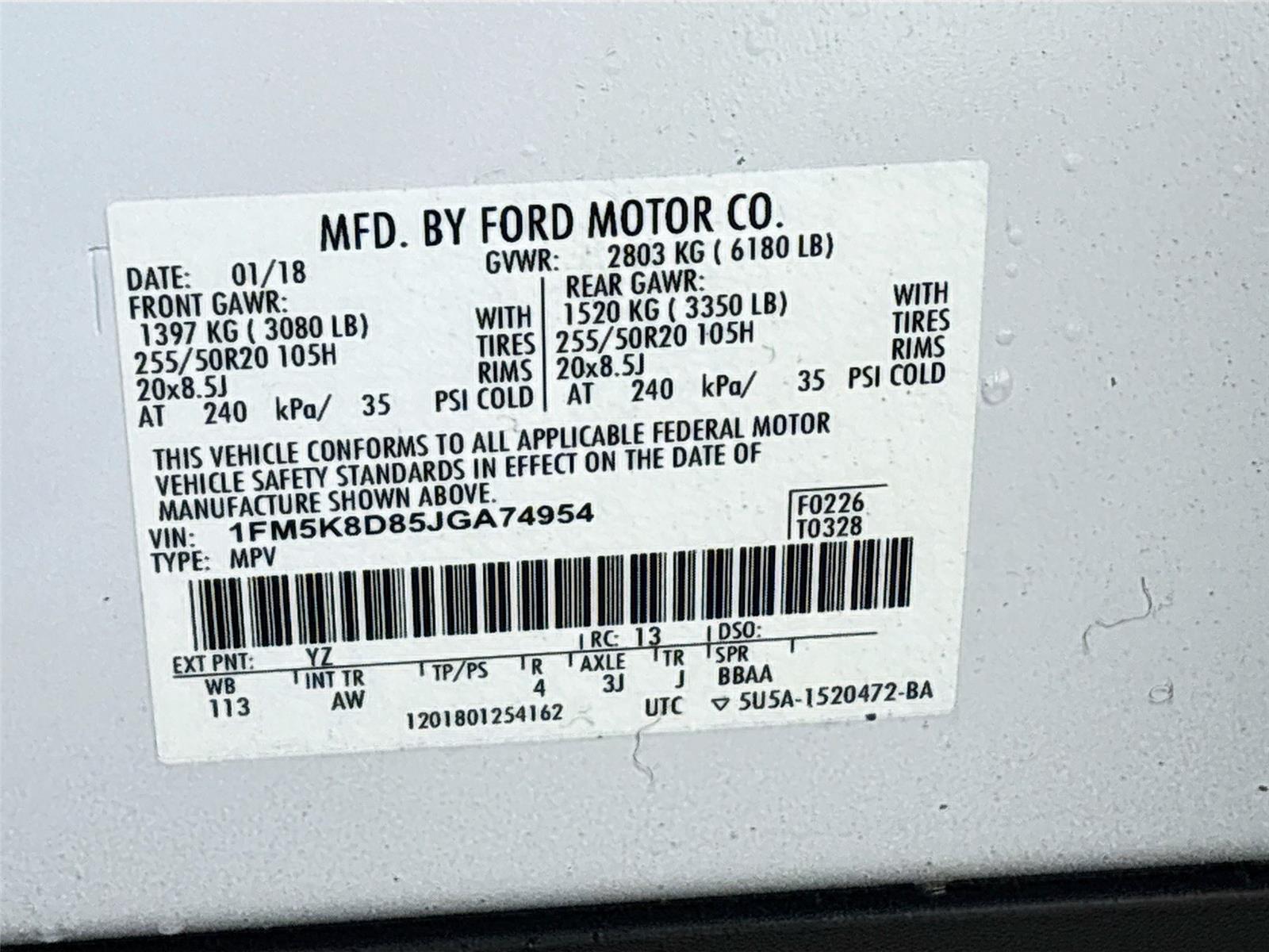 2018 Ford Explorer XLT