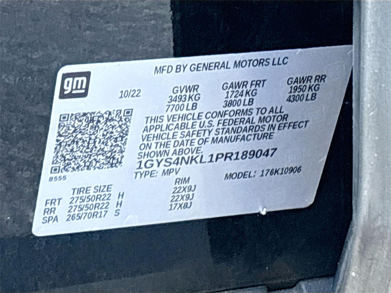 2023 Cadillac Escalade ESV 4WD Sport