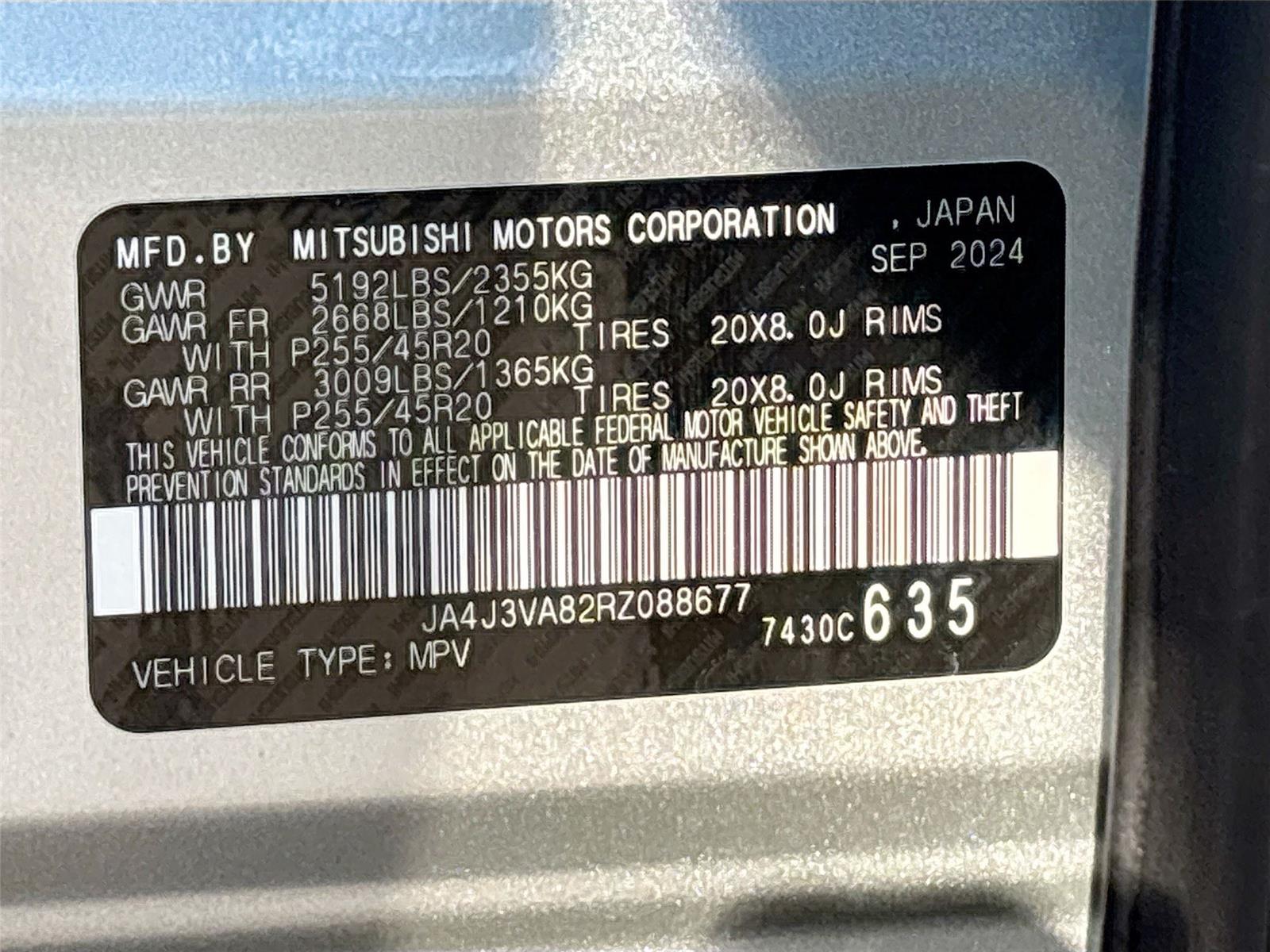 2024 Mitsubishi Outlander SE