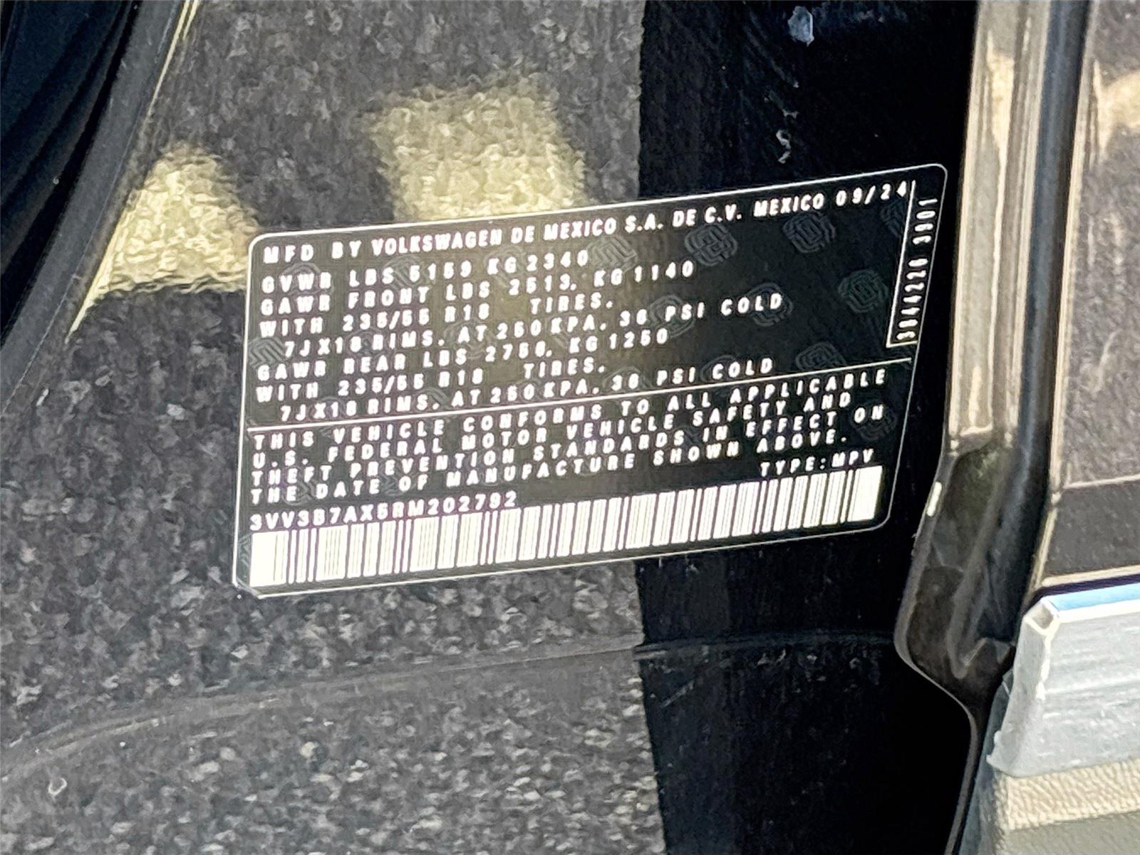 2024 Volkswagen Tiguan SE