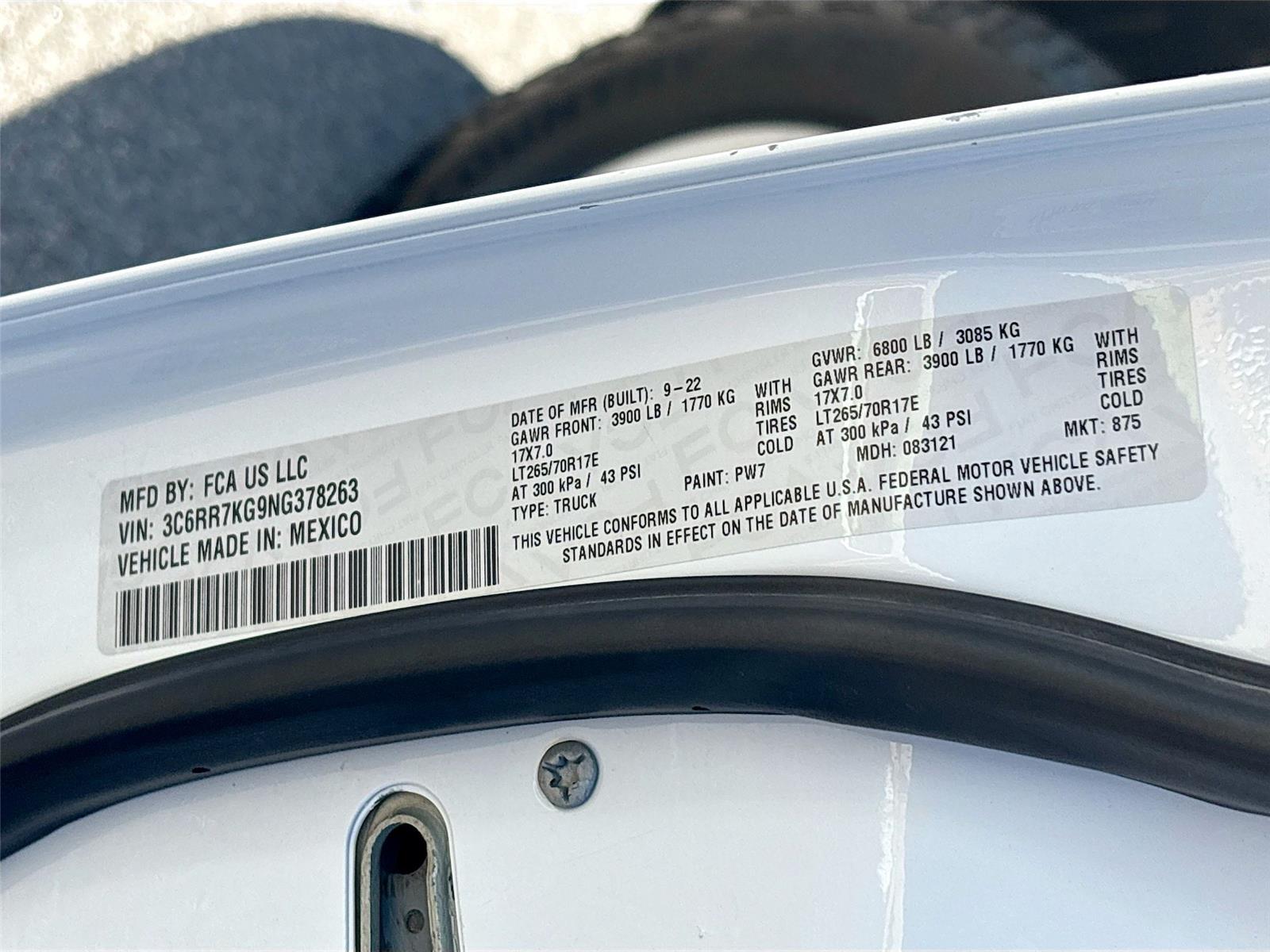 2022 Ram 1500 Classic Tradesman