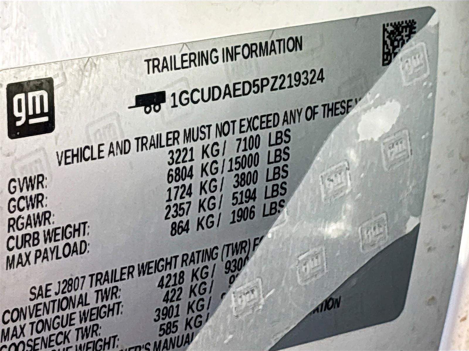 2023 Chevrolet Silverado 1500 Work Truck