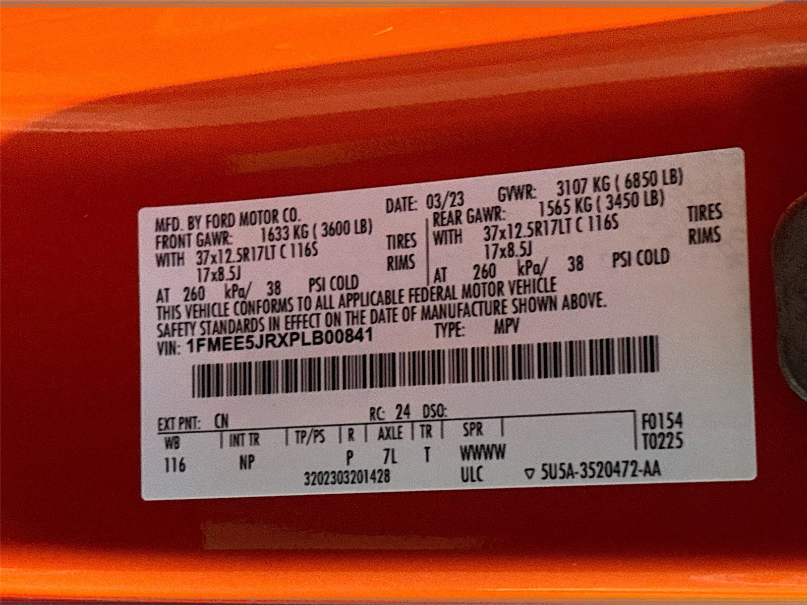 2023 Ford Bronco Raptor