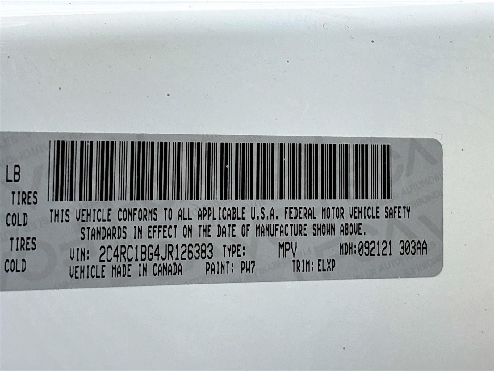 2018 Chrysler Pacifica Touring L