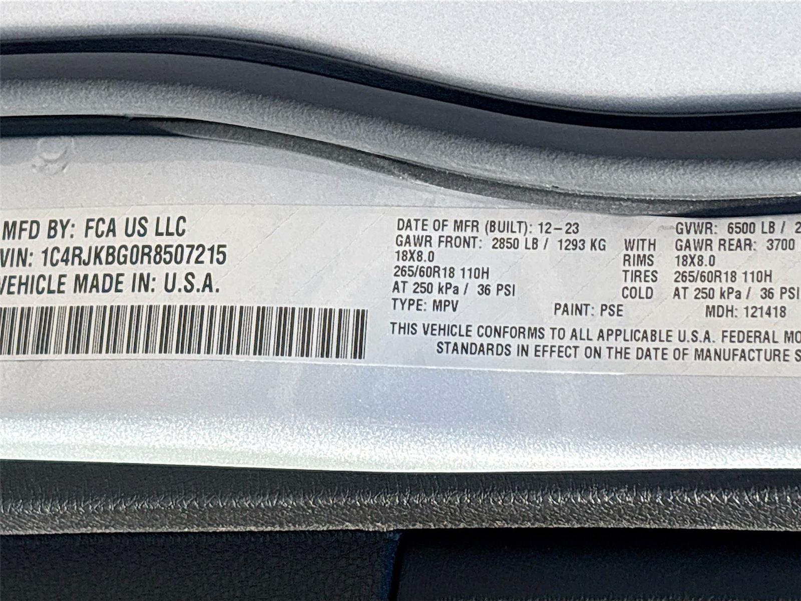 2024 Jeep Grand Cherokee L Limited