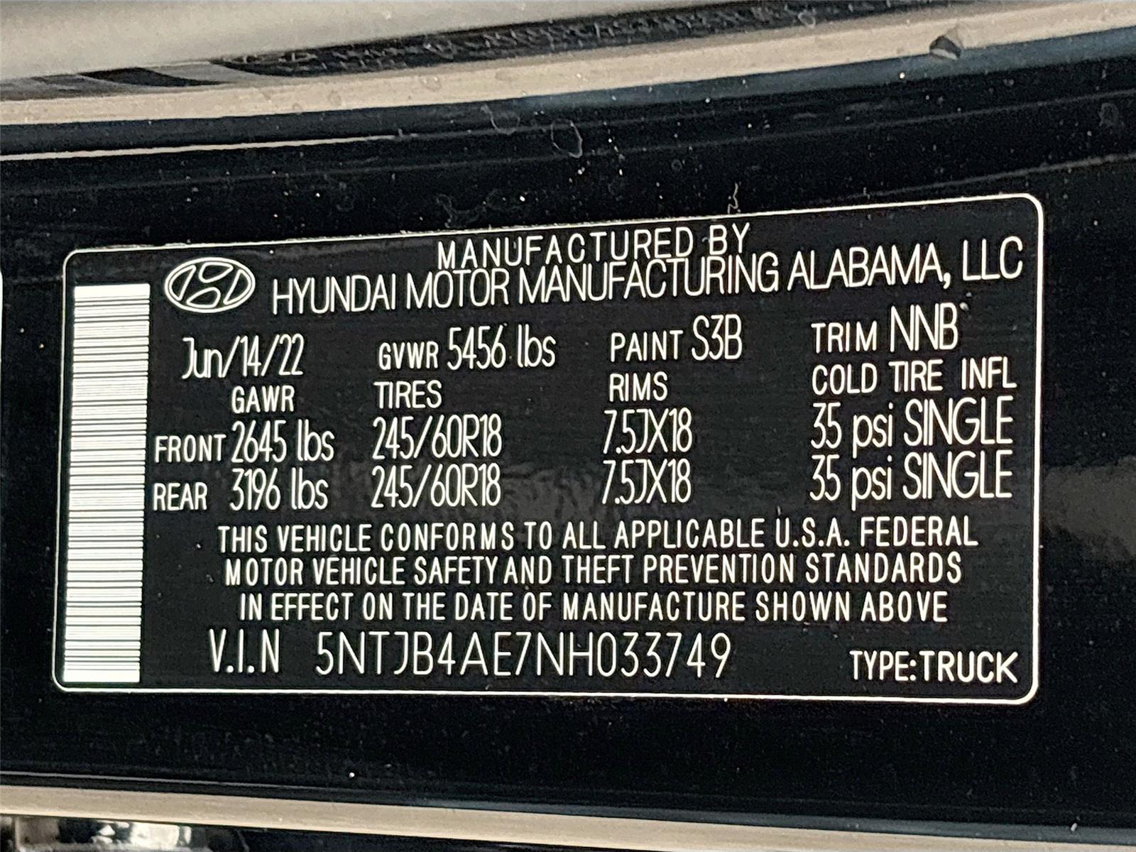 2022 Hyundai Santa Cruz SEL