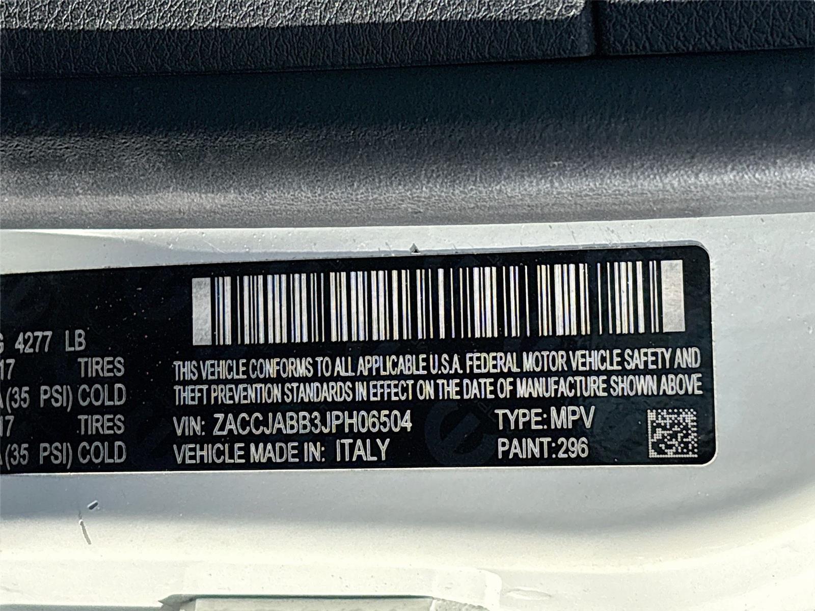 2018 JEEP RENEGADE LATITU