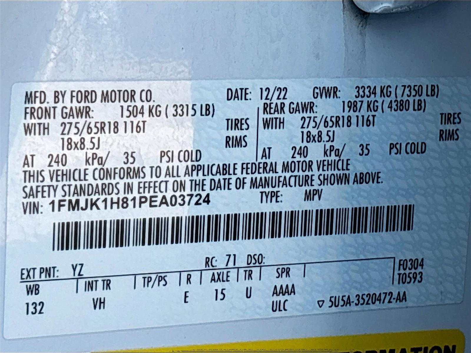 2023 Ford Expedition Max XLT