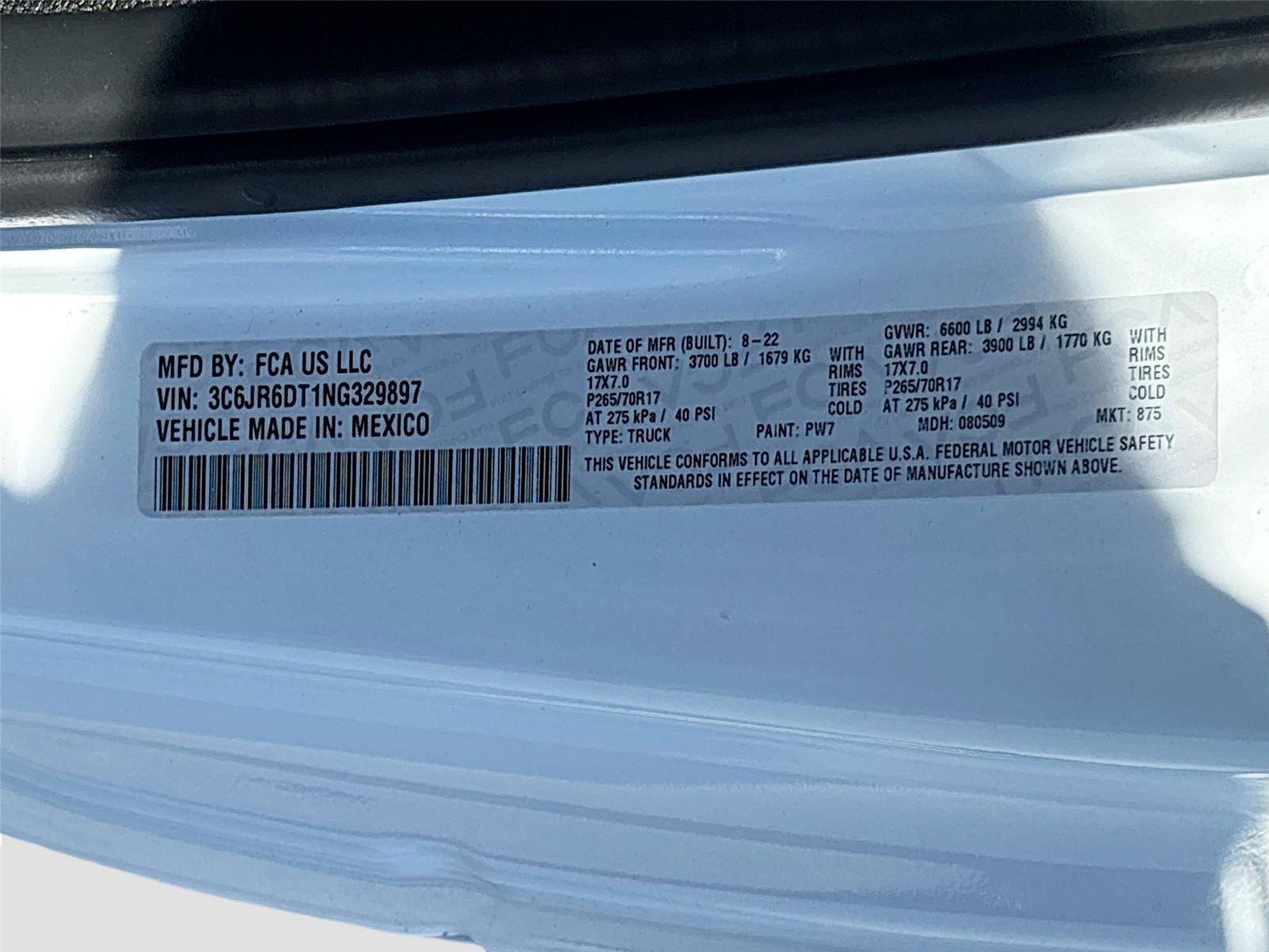 2022 Ram 1500 Classic Tradesman