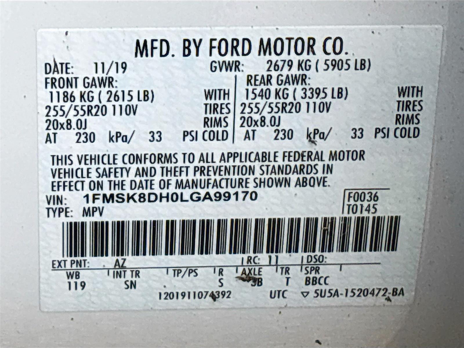 2020 Ford Explorer XLT