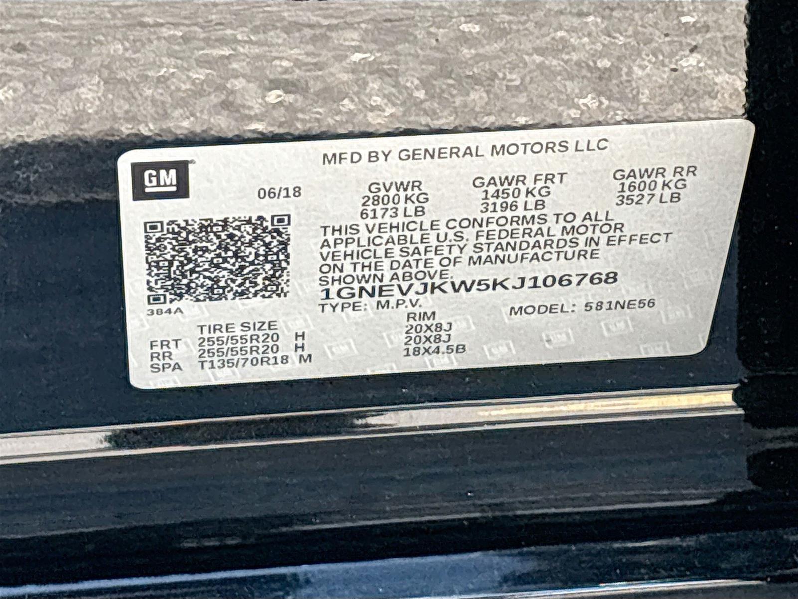 2019 Chevrolet Traverse High Country