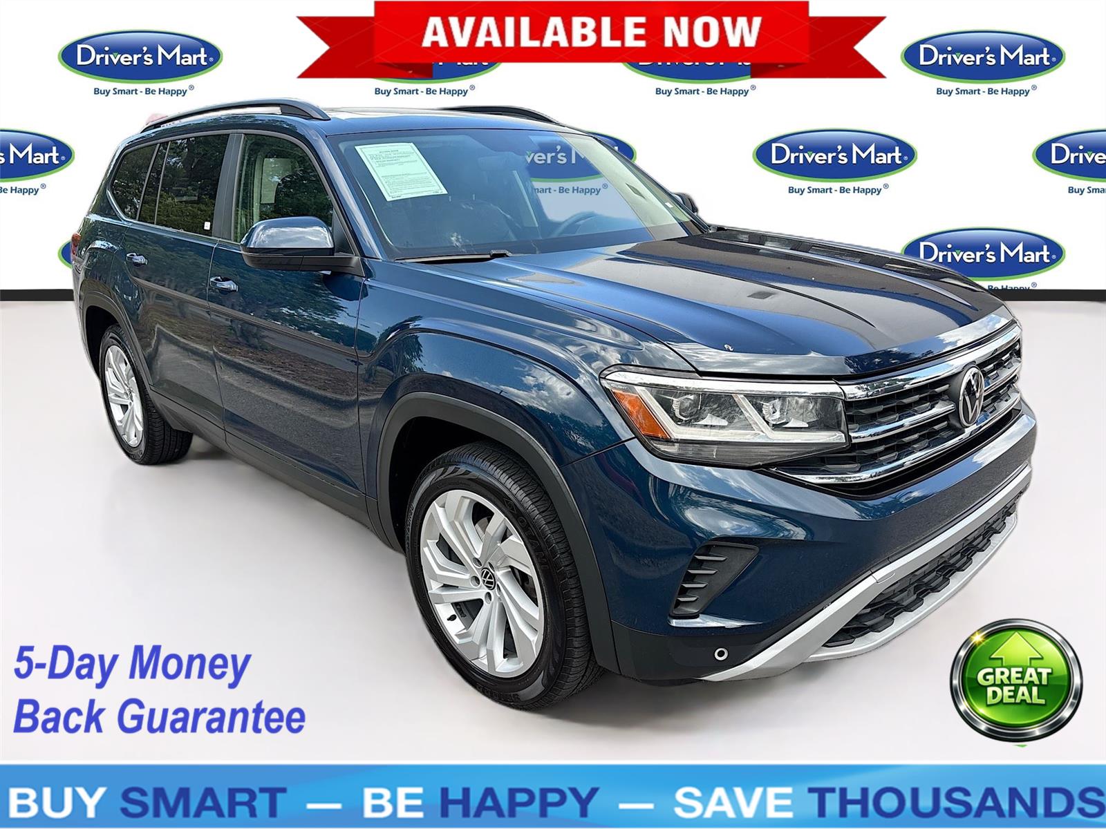 2021 Volkswagen Atlas SE w/Tech