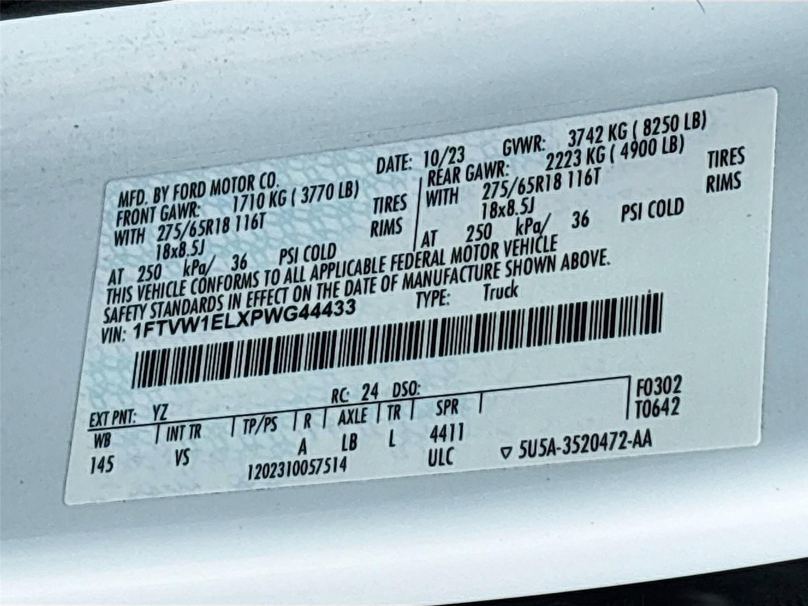 2023 Ford F-150 Lightning Pro