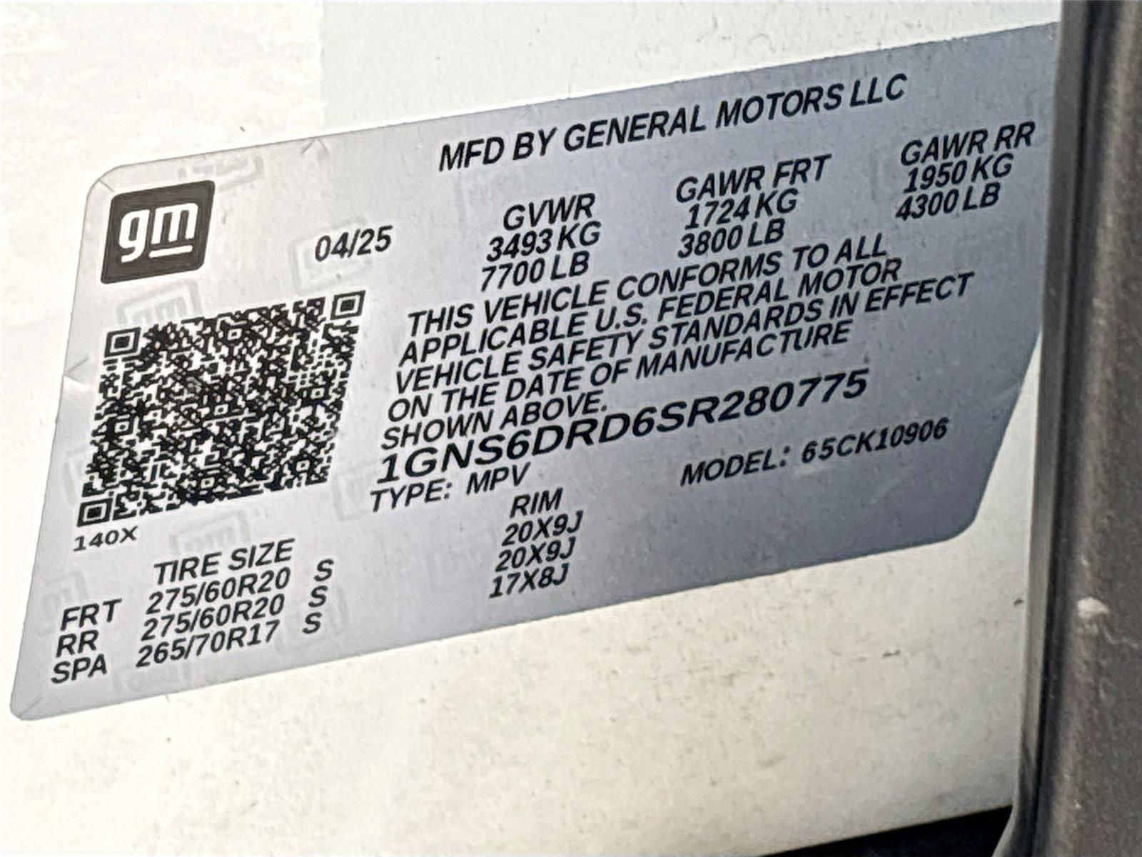 2025 Chevrolet Suburban Z71