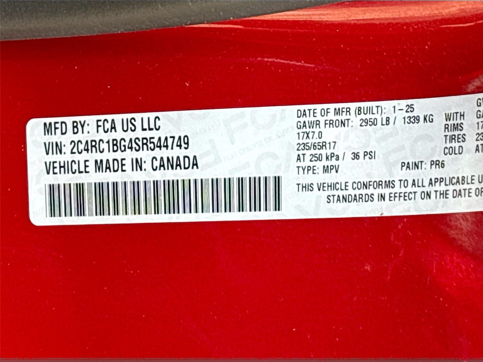2025 Chrysler Pacifica Select