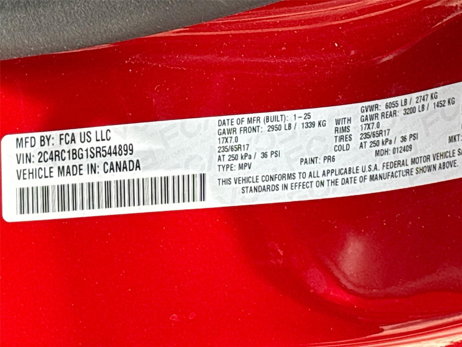 2025 Chrysler Pacifica Select