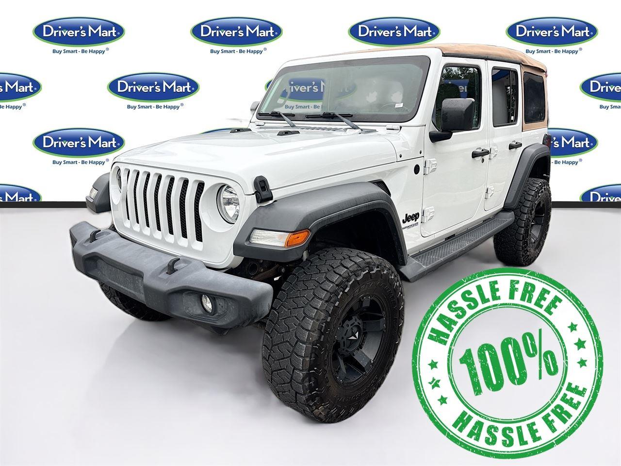 2020 Jeep Wrangler Unlimited Black and Tan