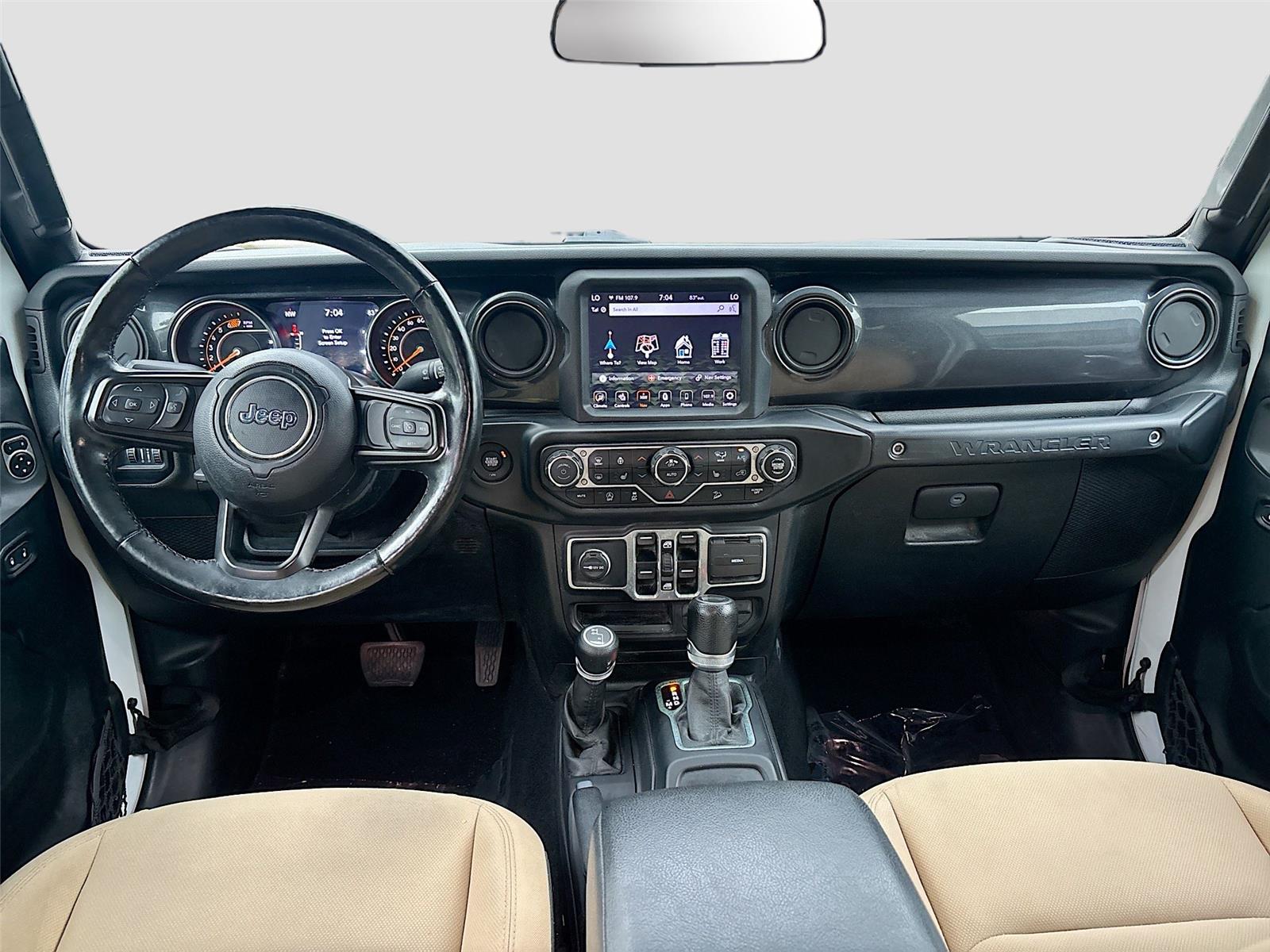 2020 Jeep Wrangler Unlimited Black and Tan