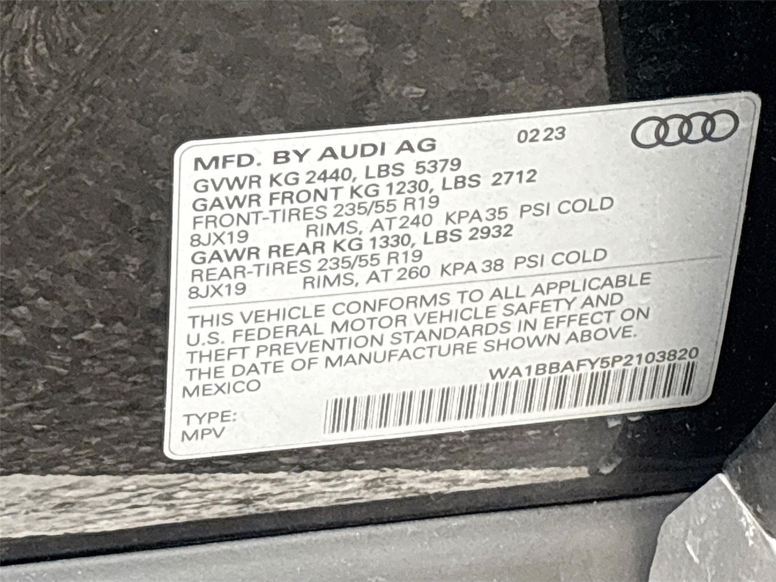 2023 Audi Q5 Premium Plus