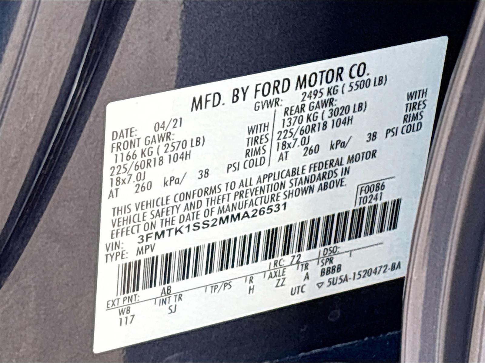 2021 Ford Mustang Mach-E Select