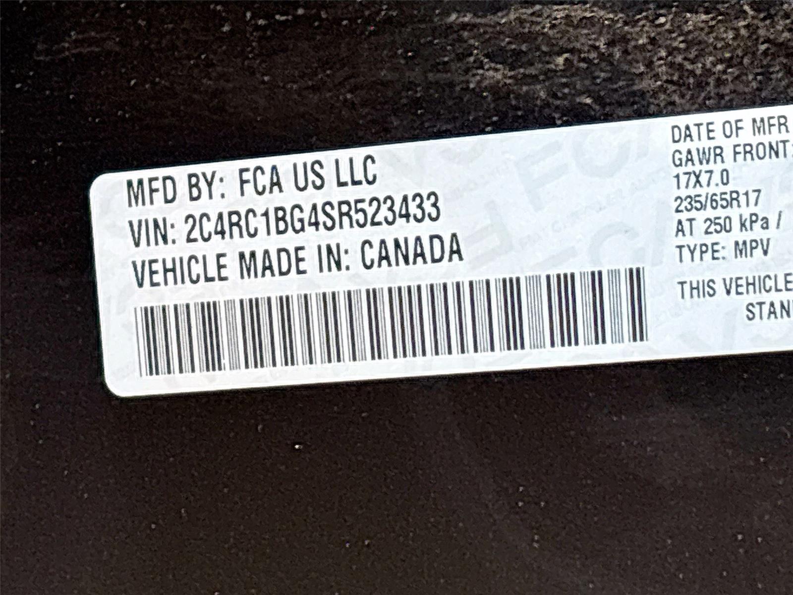 2025 Chrysler Pacifica Select