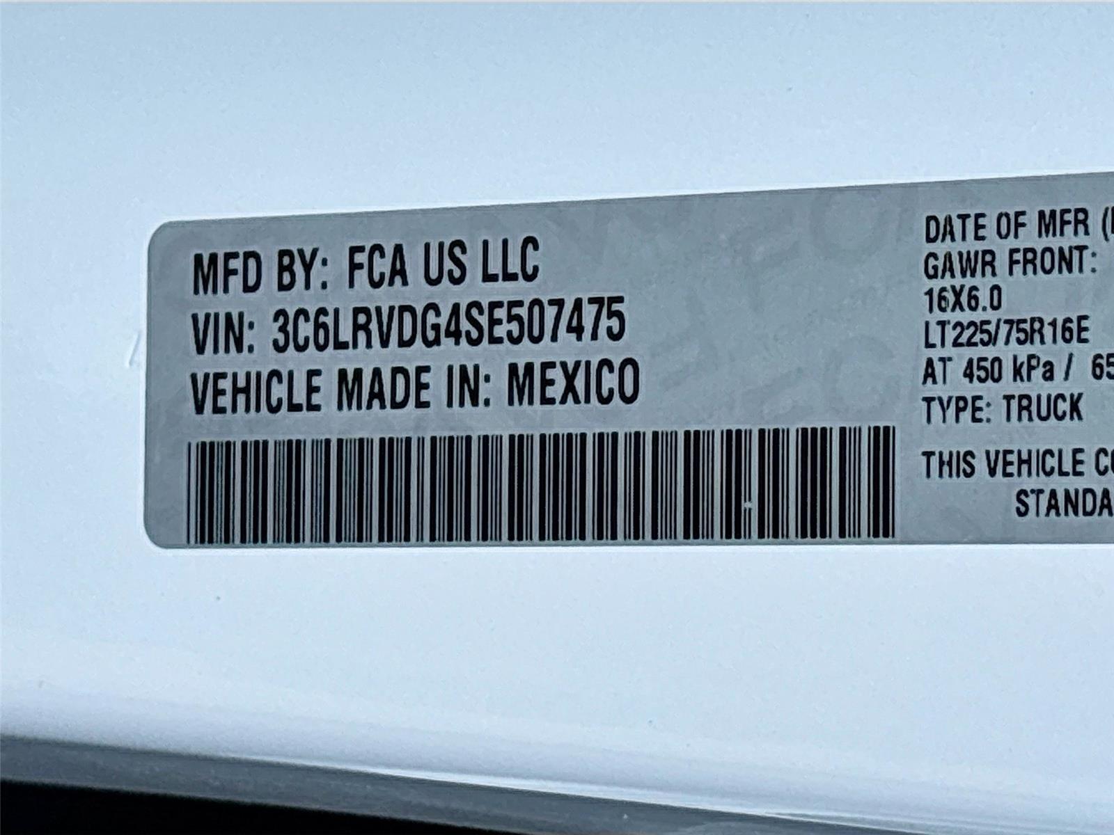 2025 Ram ProMaster Cargo Van Tradesman