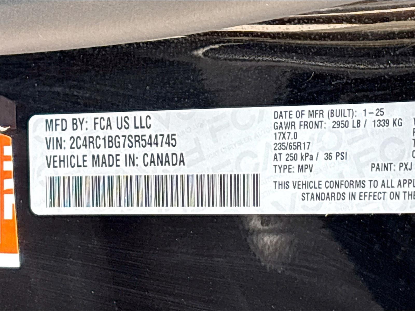 2025 Chrysler Pacifica Select