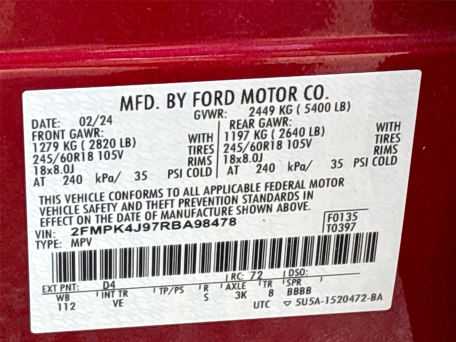 2024 Ford Edge SEL