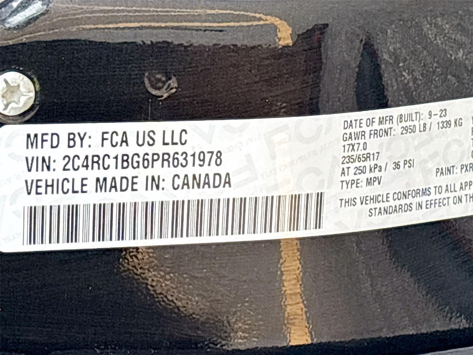 2023 Chrysler Pacifica Touring L