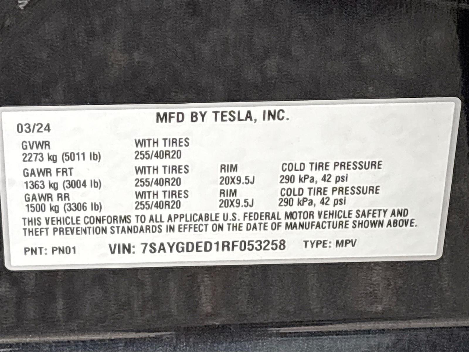 2024 Tesla Model Y
