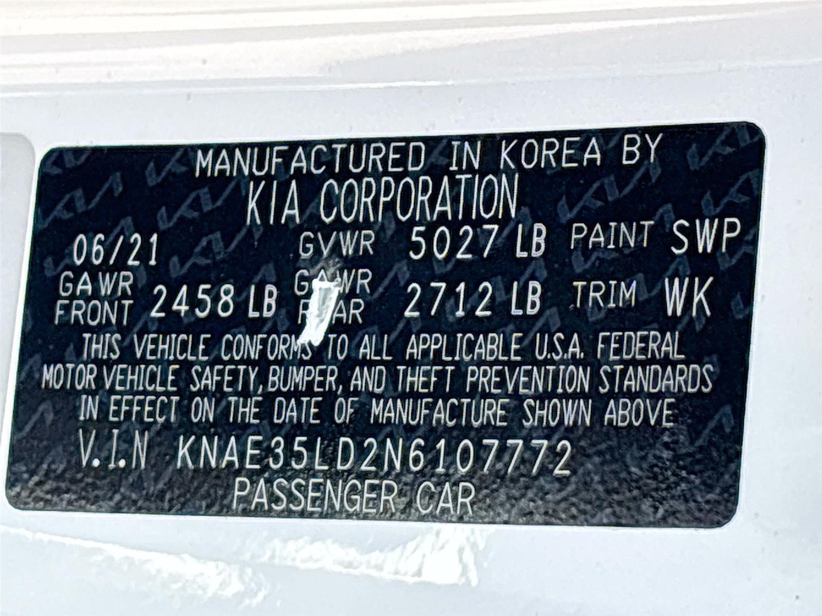 2022 Kia Stinger GT-Line