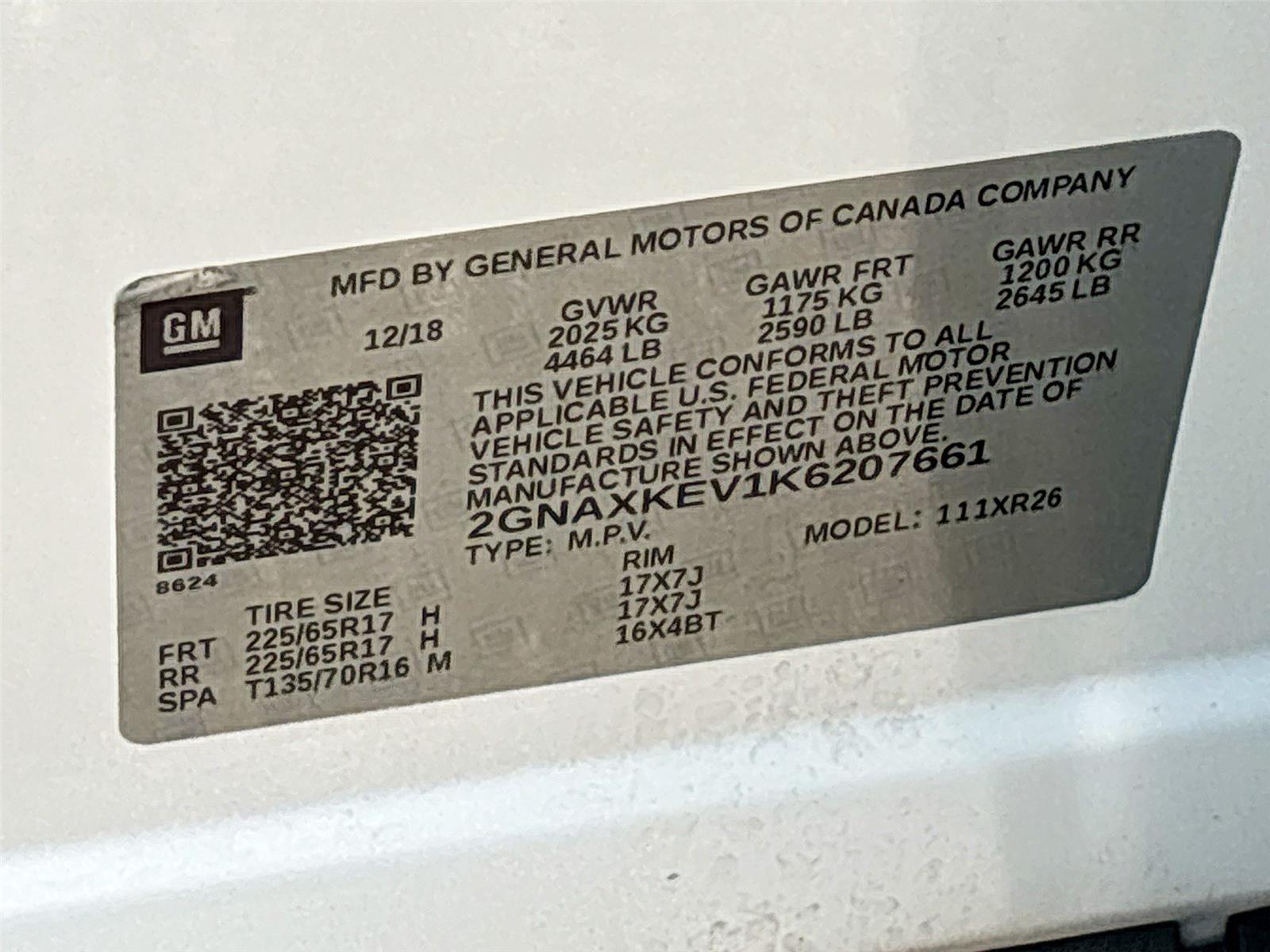 2019 Chevrolet Equinox LT