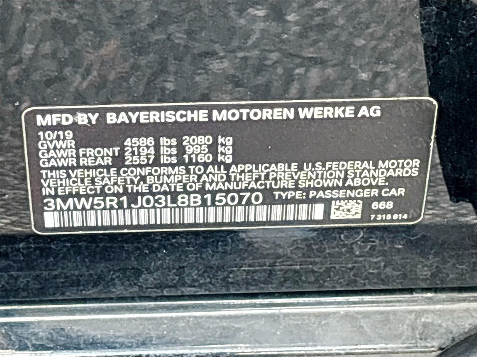 2020 BMW 3 Series 330i