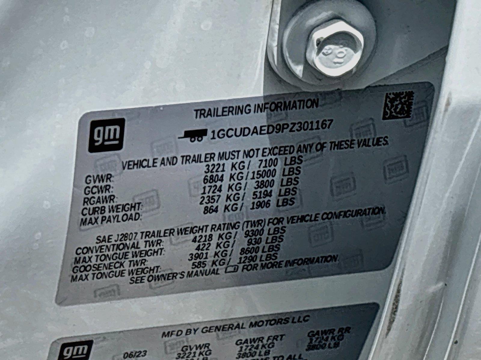2023 Chevrolet Silverado 1500 Work Truck