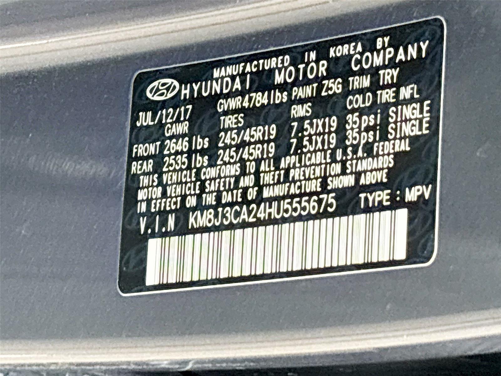 2017 Hyundai Tucson Value