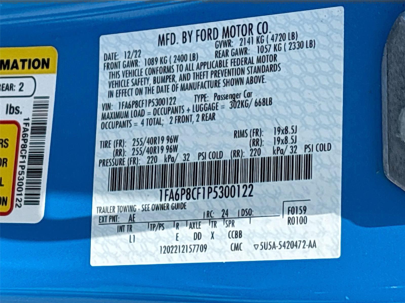 2023 Ford Mustang GT Premium