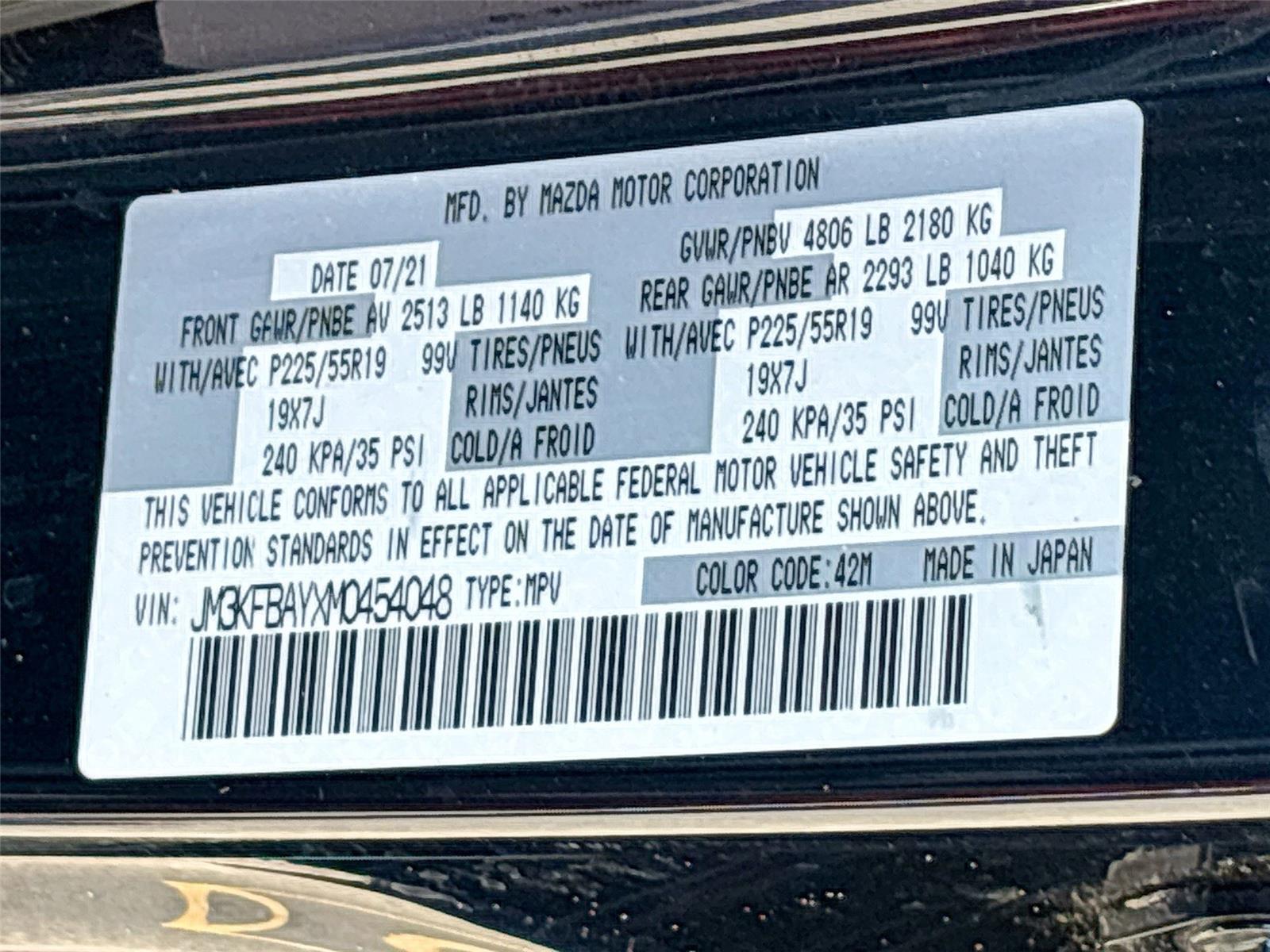 2021 Mazda CX-5 Grand Touring Reserve