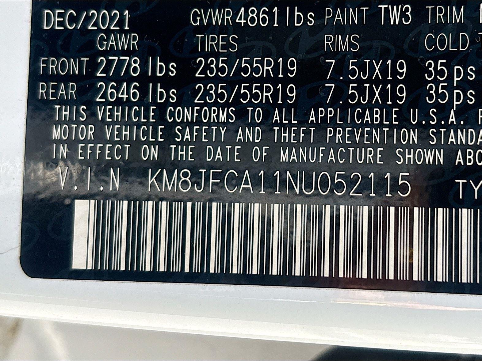 2022 Hyundai Tucson Hybrid SEL Convenience