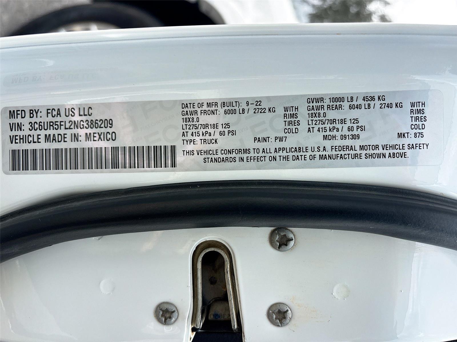 2022 Ram 2500 Laramie