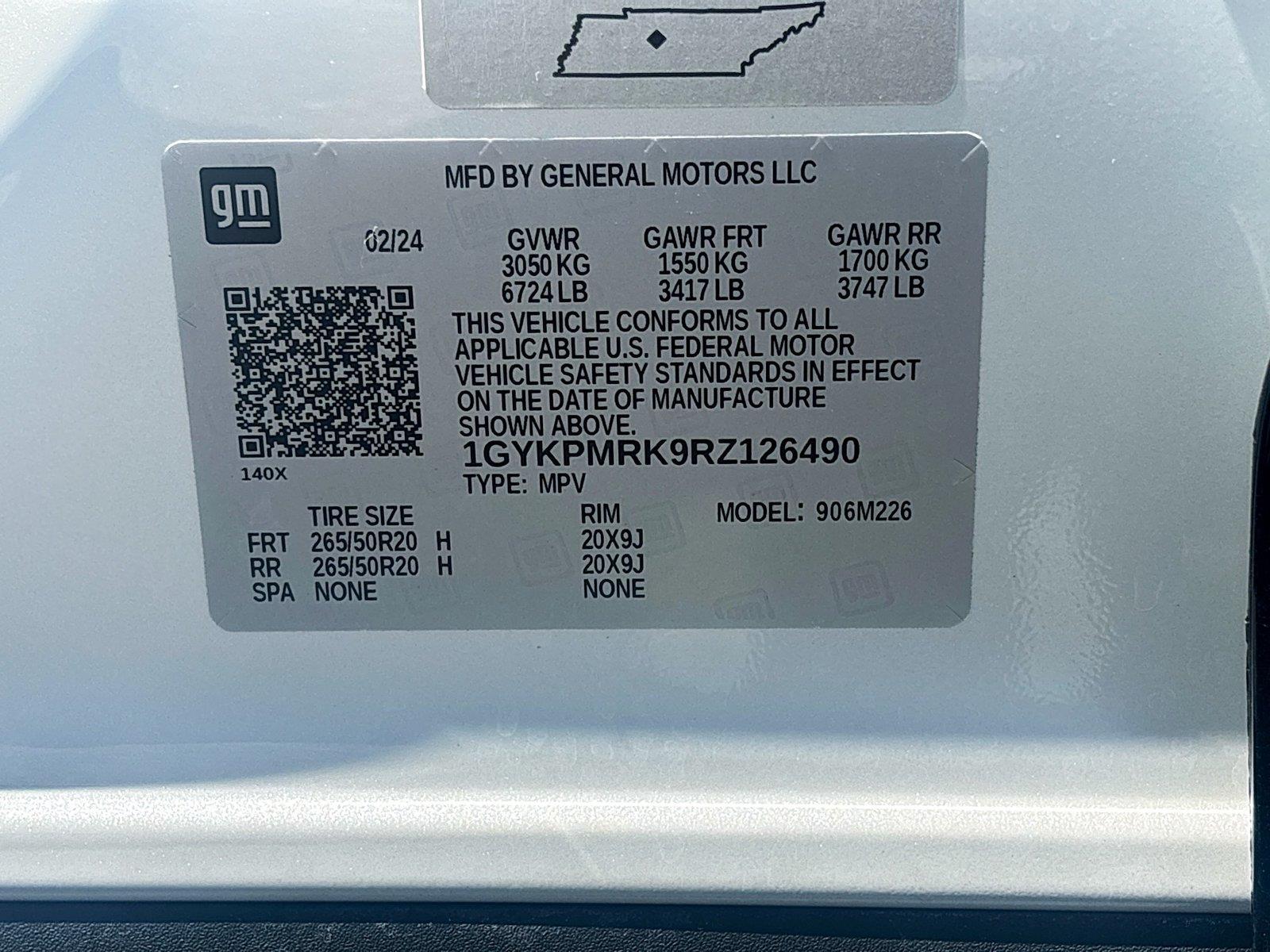 2024 Cadillac LYRIQ Tech