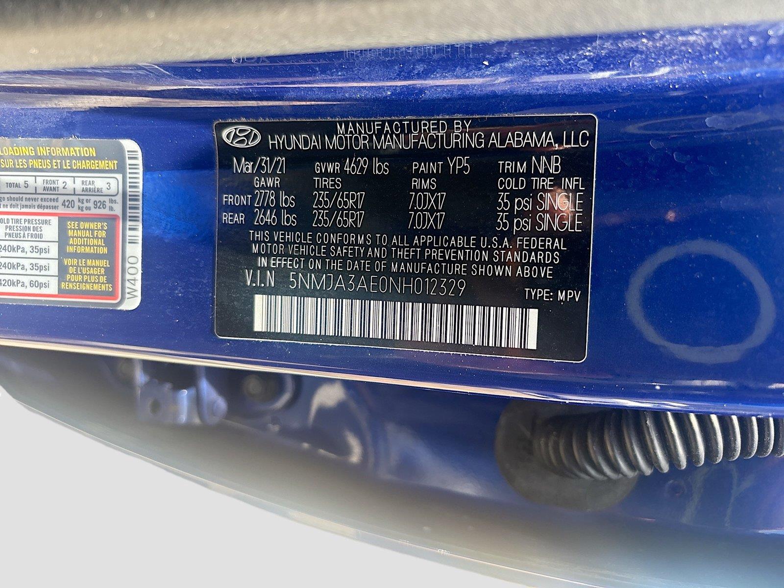 2022 Hyundai Tucson SE