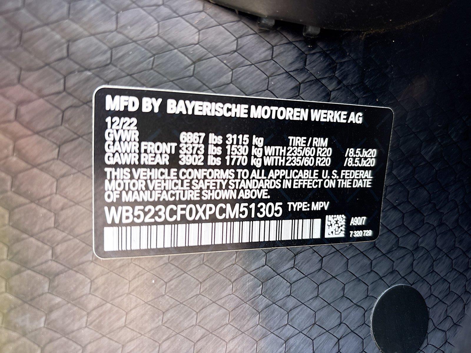 2023 BMW iX xDrive50